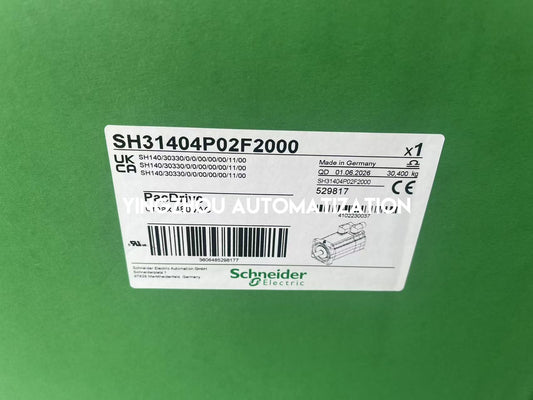Schneider PacDrive SH31404P02F2000 Servo Motor | SH3 Series, High Dynamic Performance, 140mm Flange, Integrated Encoder | Brand New Original-YingZhou Automatization