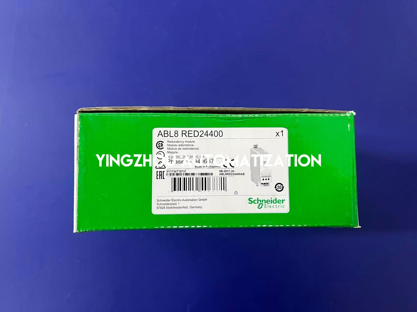 Schneider Phaseo ABL8RED24400 Redundancy Module | 24V DC, 40A, Power Supply Redundancy, Industrial Reliability | Brand New Original-YingZhou Automatization