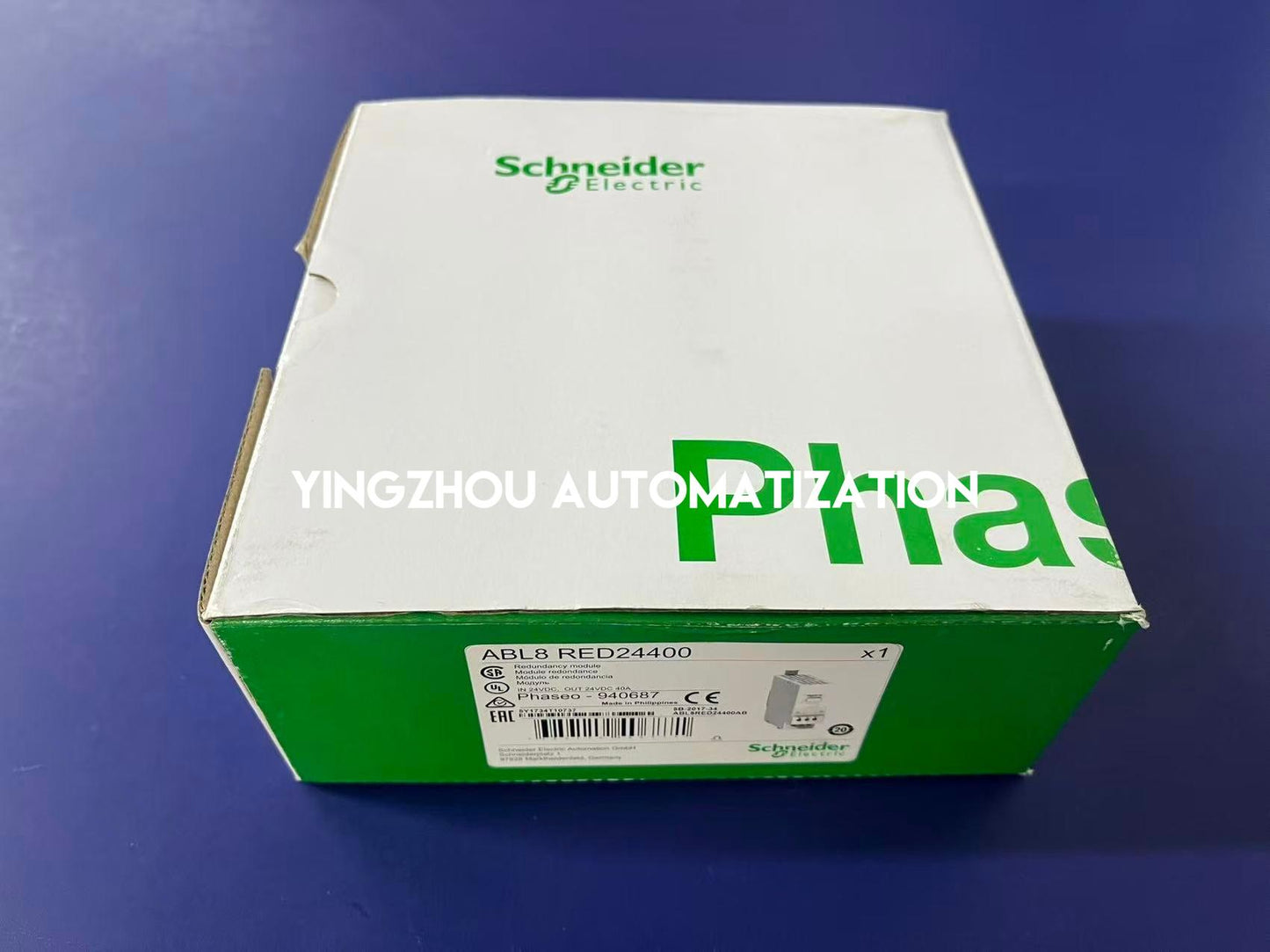 Schneider Phaseo ABL8RED24400 Redundancy Module | 24V DC, 40A, Power Supply Redundancy, Industrial Reliability | Brand New Original-YingZhou Automatization
