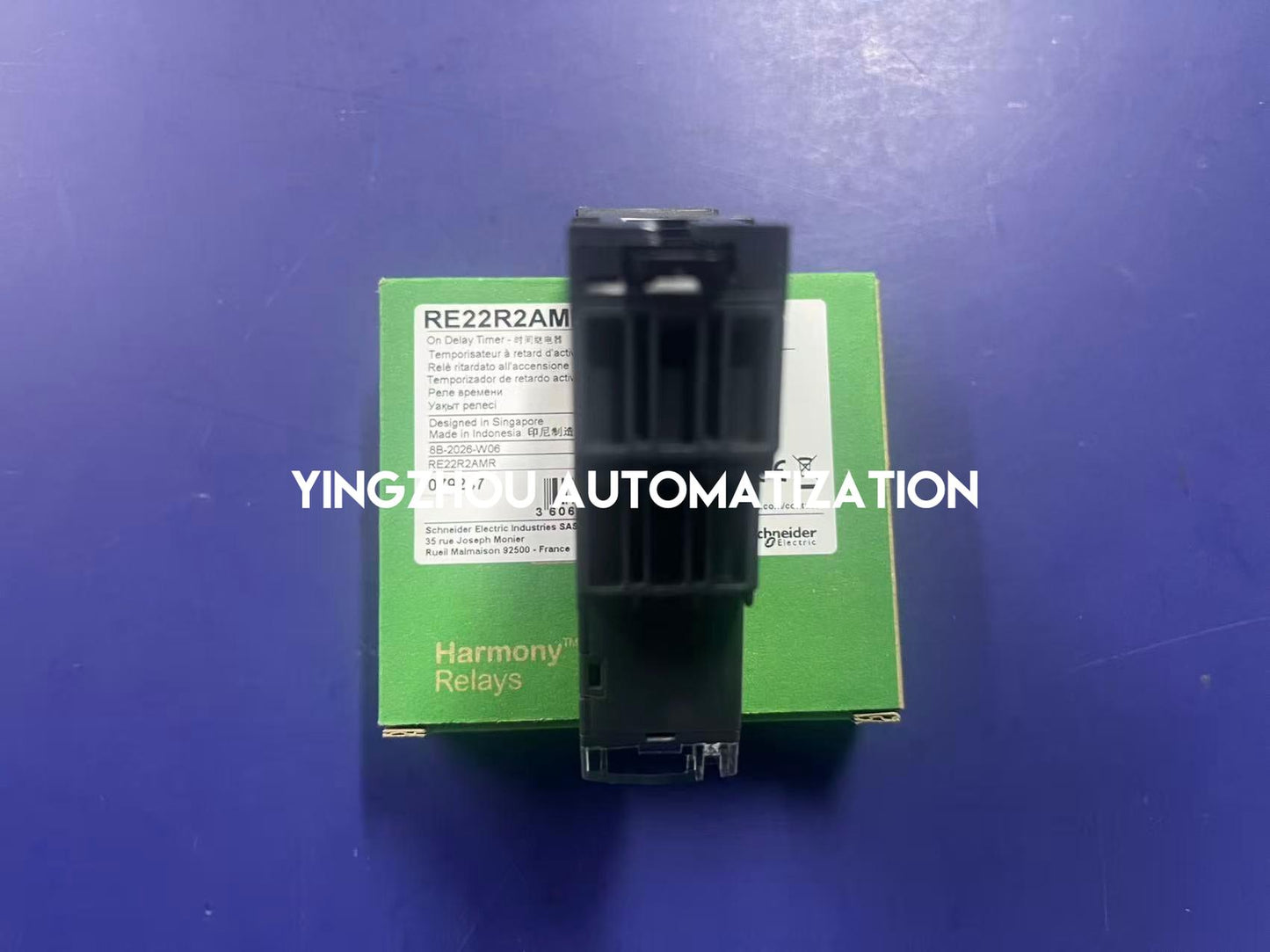 Schneider RE22R2AMR Timing Relay | Harmony Multifunction Timer 24V-240V AC/DC 8A 2-Pole | Brand New Original-YingZhou Automatization