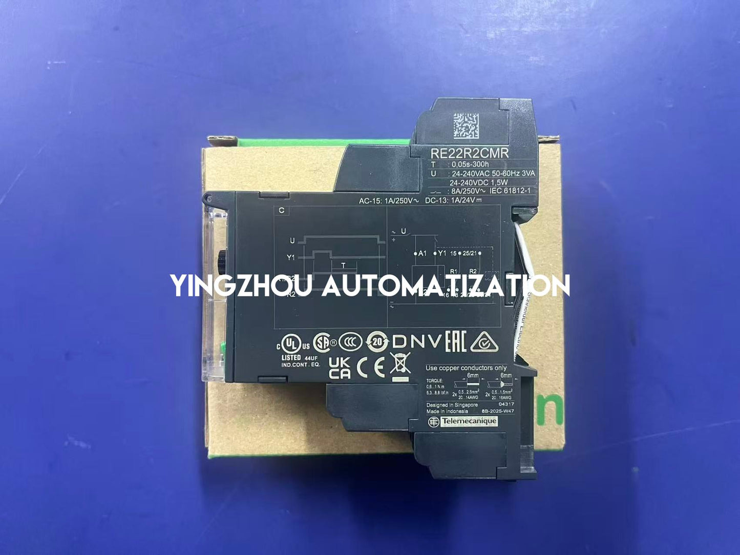 Schneider RE22R2CMR Timing Relay | Harmony Multifunction Timer 24V-240V AC/DC 8A 2-Pole | Brand New Original-YingZhou Automatization