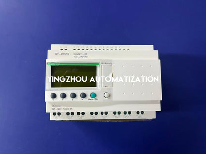 Schneider SR2B201FU Zelio Logic 20 I/O 12DI 8 Relay Outputs 100-240VAC Clock LCD Smart Relay-YingZhou Automatization