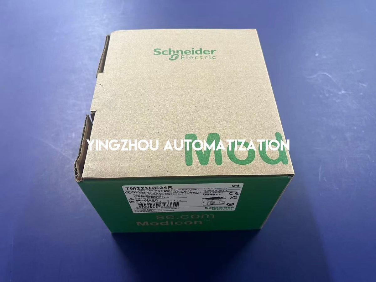 Schneider TM221CE24R Logic Controller | Modicon M221 24 I/O Relay Ethernet PLC | Brand New Original-YingZhou Automatization