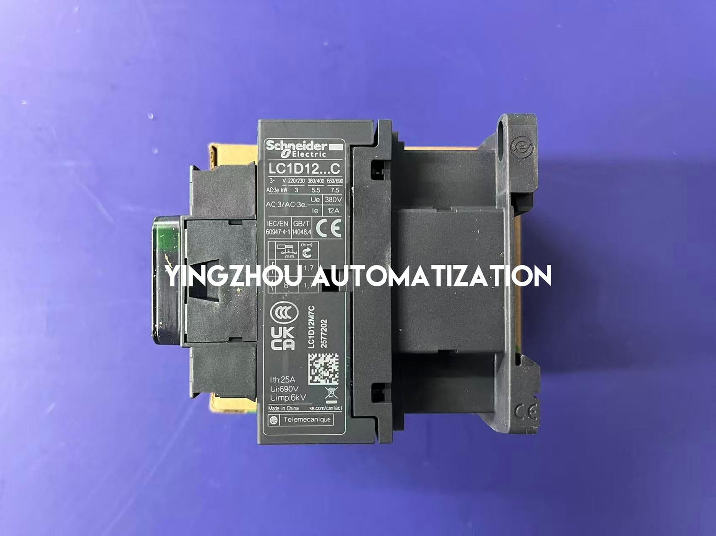 Schneider TeSys D LC1D12M7C Contactor | 12A, 3-Pole, 220V AC Coil, Industrial Control | Brand New Original-YingZhou Automatization