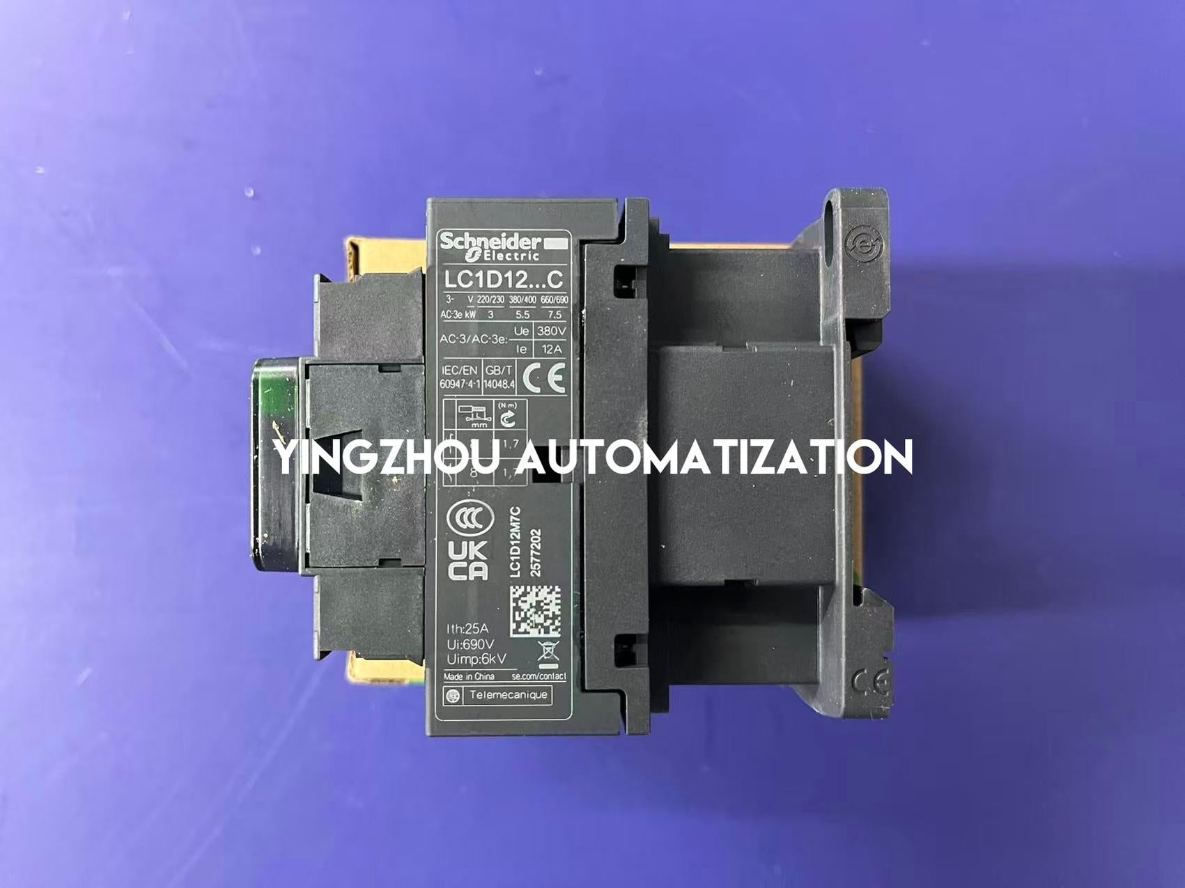 Schneider TeSys D LC1D12M7C Contactor | 12A, 3-Pole, 220V AC Coil, Industrial Control | Brand New Original-YingZhou Automatization