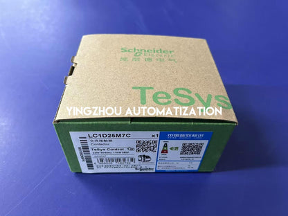 Schneider TeSys D LC1D25M7C Contactor | 25A, 3-Pole, 220V AC Coil, Industrial Control | Brand New Original-YingZhou Automatization