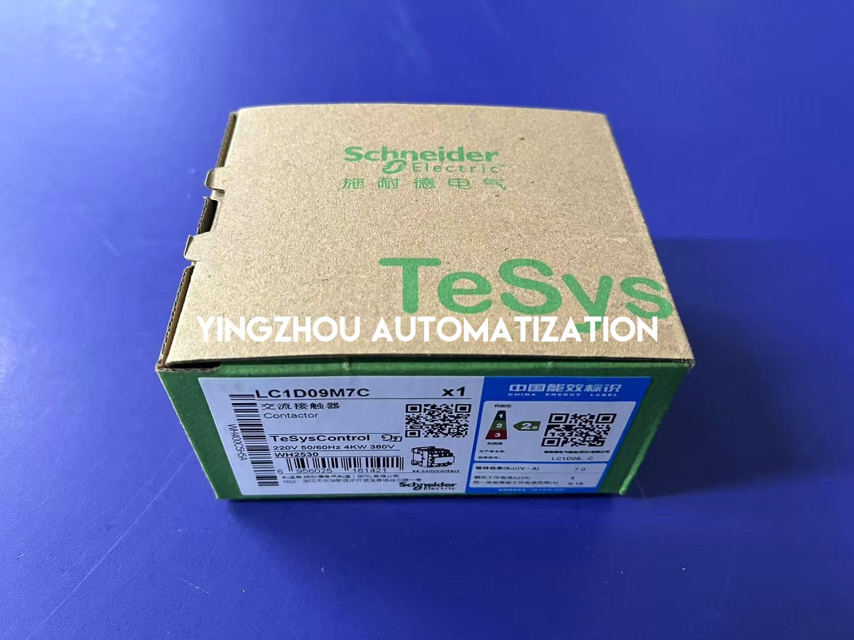 Schneider TeSys Deca Series Contactor LC1D09M7C 3P(3 NO) AC-3 9A 220V AC coil-YingZhou Automatization
