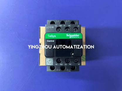 Schneider TeSys Deca Series Contactor LC1D18M7C 3P(3 NO), AC-3/AC-3e, 0 to 440V, 18A, 220VAC 50/60Hz coil-YingZhou Automatization