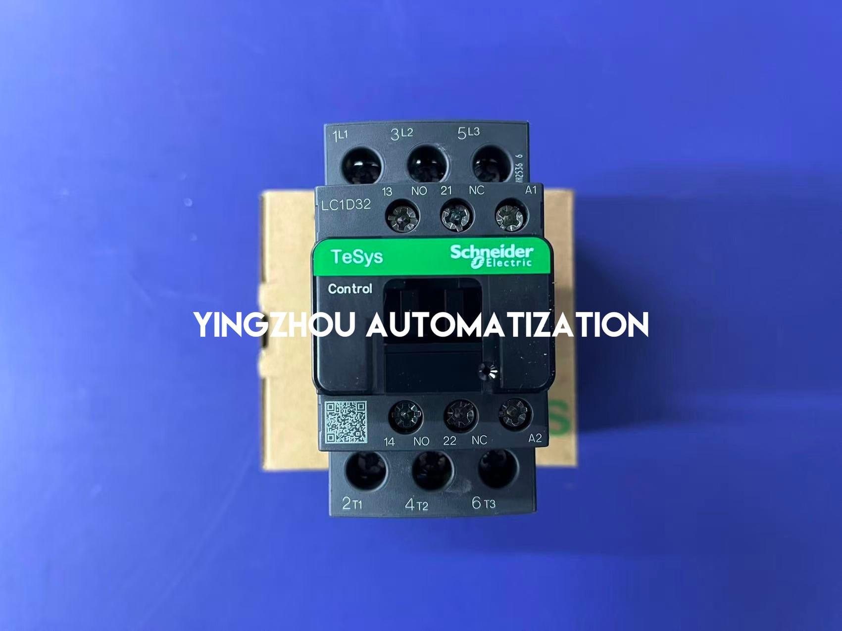 Schneider TeSys Deca Series Contactor LC1D32M7C 3P(3 NO), AC-3, <= 440V, 32A, 220 V AC Coil-YingZhou Automatization