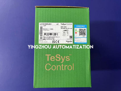Schneider TeSys Deca Series IEC Contactor LC1D150KUEC Nonreversing 150A 100HP at 480VAC up to 100kA SCCR 3 Phase 3 NO 220VAC 50/60Hz coil-YingZhou Automatization
