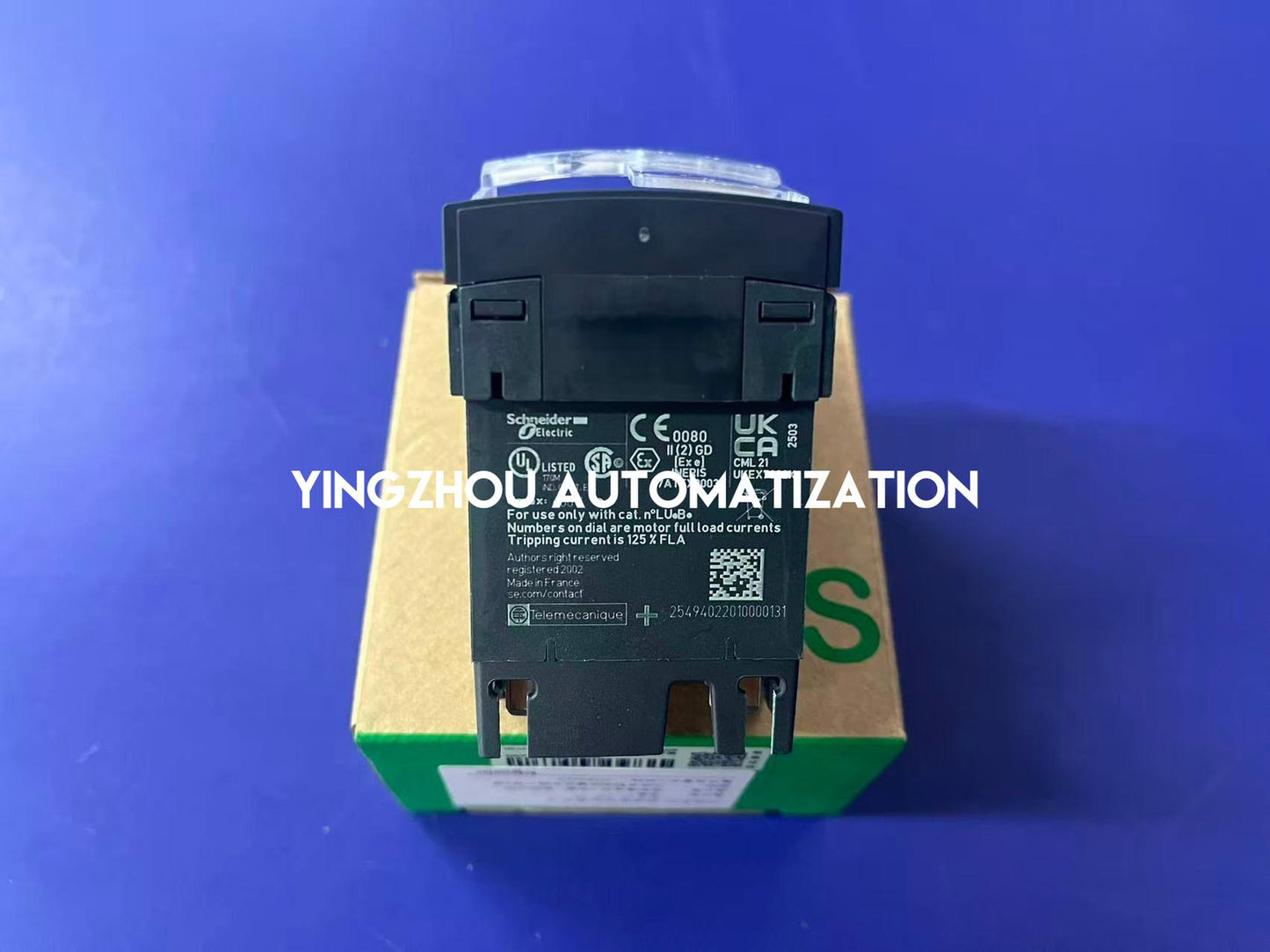 Schneider TeSys U LUCAX6BL Control Unit | 0.35-1.4A, 24V DC, Class 10, Motor Protection | Brand New Original-YingZhou Automatization