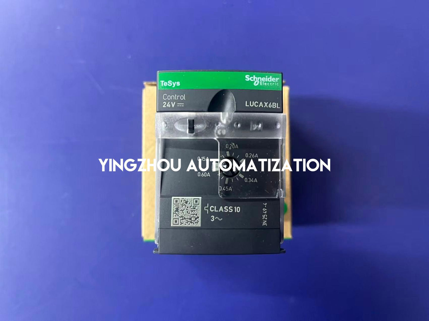 Schneider TeSys U LUCAX6BL Control Unit | 0.35-1.4A, 24V DC, Class 10, Motor Protection | Brand New Original-YingZhou Automatization