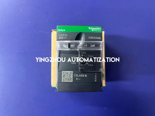 Schneider TeSys U LUCAX6BL Control Unit | 0.35-1.4A, 24V DC, Class 10, Motor Protection | Brand New Original-YingZhou Automatization