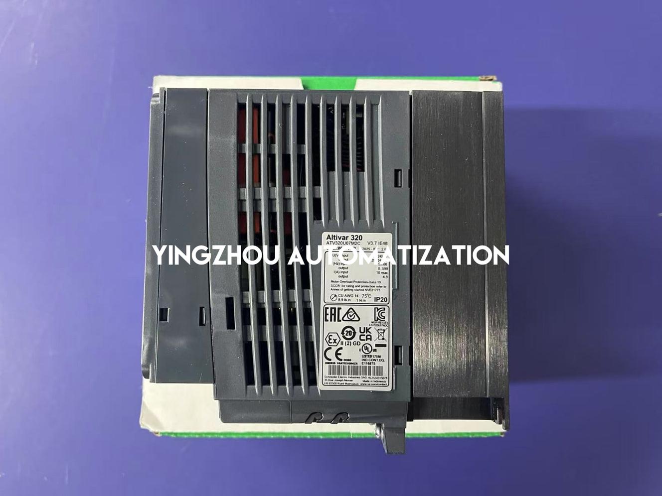 Schneider Variable Speed Drive Altivar Machine ATV320 Series Frequency Inverter ATV320U07M2C 0.75KW/1HP 4.8A 200-240V 1PH VFD-YingZhou Automatization
