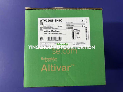 Schneider Variable Speed Drive Altivar Machine ATV320 Series Frequency Inverter ATV320U15N4C 1.5KW/2HP 380-500V 3PH VFD-YingZhou Automatization