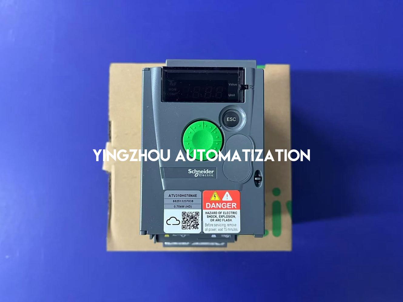 Schneider Variable Speed Drive Easy Altivar ATV310 Series Frequency Inverter ATV310H075N4E 0.75KW/1HP 380-460V 3PH without EMC VFD-YingZhou Automatization