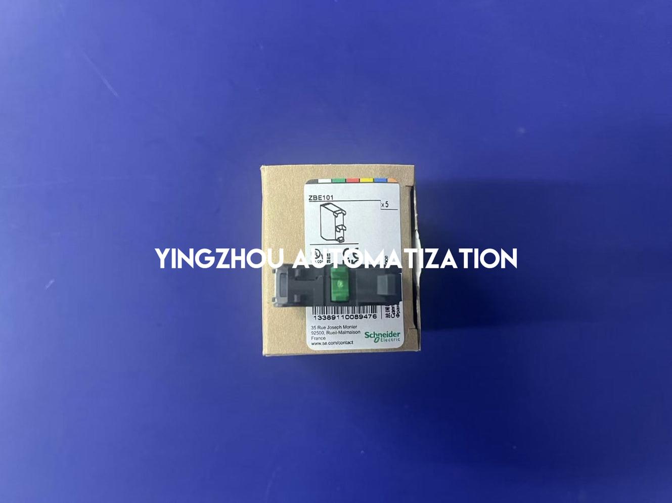 Schneider ZBE101 Harmony XB4/XB5 Contact Block | 1 NO | Screw Clamp Terminals-YingZhou Automatization