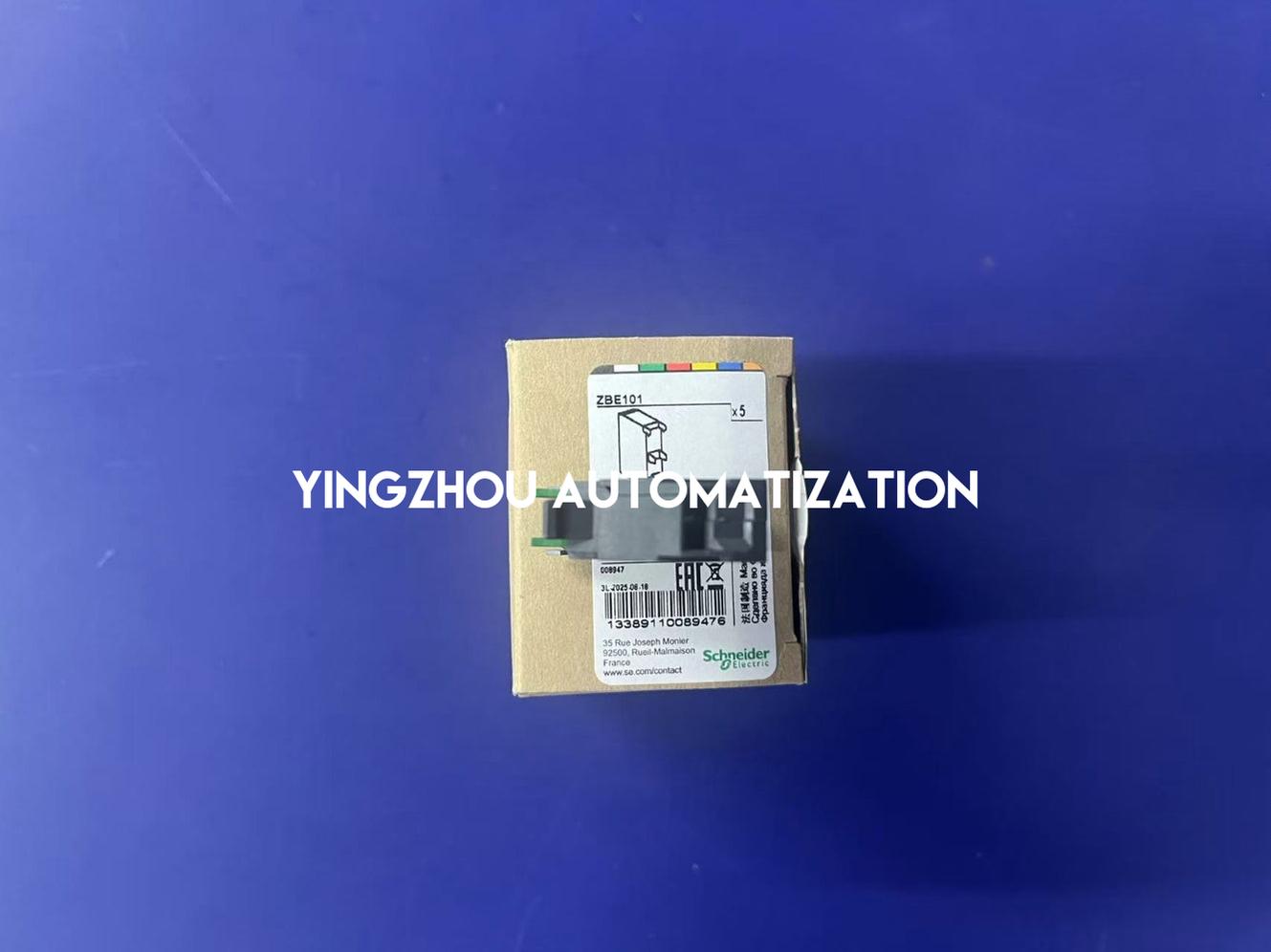 Schneider ZBE101 Harmony XB4/XB5 Contact Block | 1 NO | Screw Clamp Terminals-YingZhou Automatization