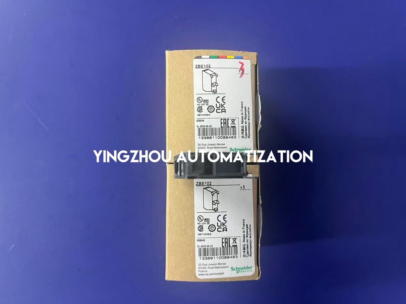 Schneider ZBE102 Harmony XB4/XB5 Contact Block | 1 NC | Screw Clamp Terminals-YingZhou Automatization
