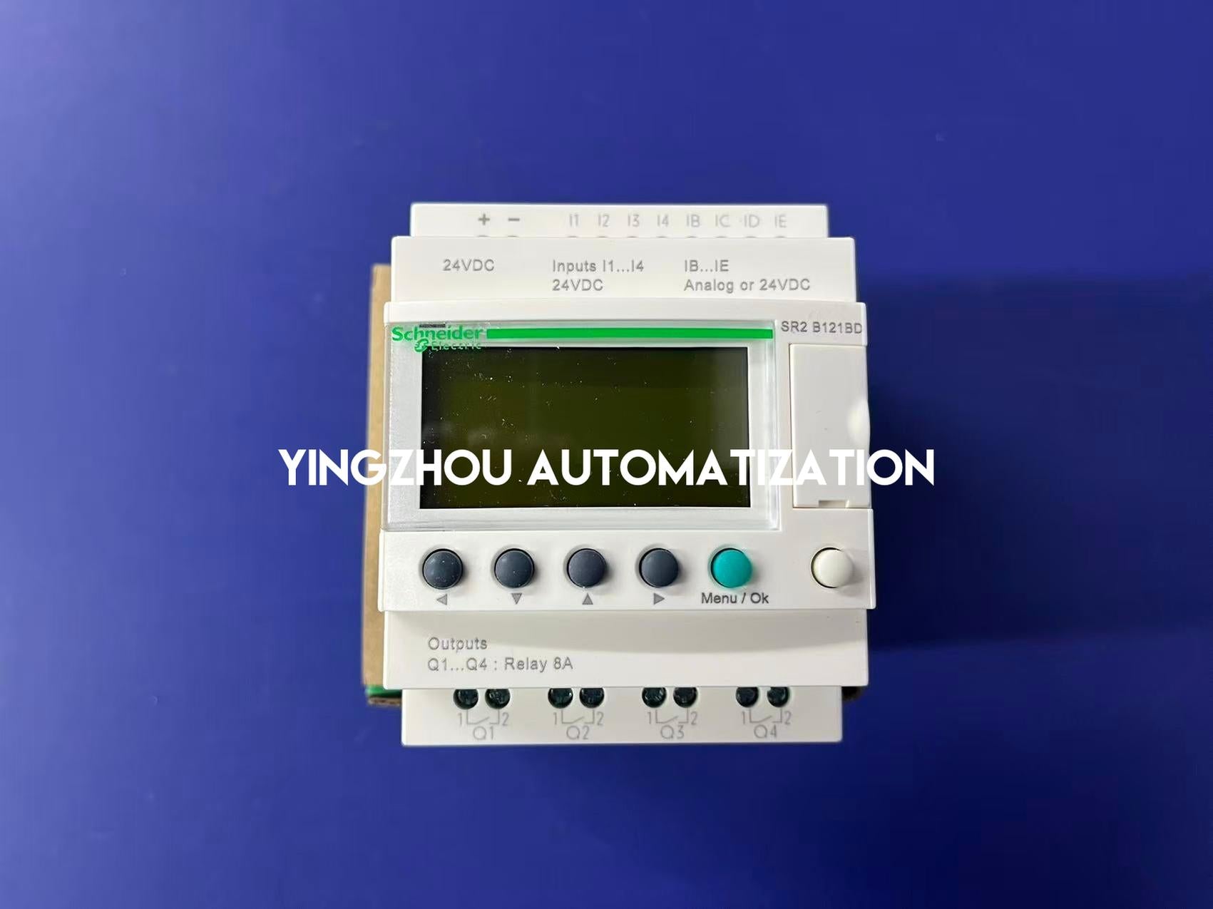 Schneider Zelio Logic SR2 Series SR2B121BD PLC Compact Smart Relay Module 12 IO 24V AC 4 relay outputs-YingZhou Automatization