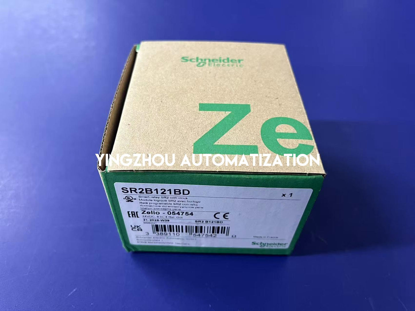 Schneider Electric SR2B121BD Zelio Logic Smart Relay | 24V DC, 12 I/O Compact Controller-YingZhou Automatization