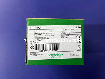 Schneider Zelio RSL1PVPU Slim Interface Plug-in Relay | 6A, 1CO, 230V AC Input, Screw Terminals | Brand New Original-YingZhou Automatization