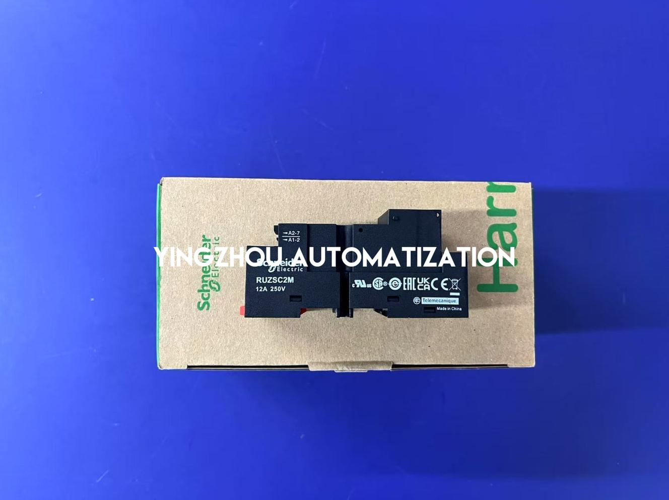 Schneider Zelio RUZSC2M Relay Socket | For RUM Relays, 2-Pole, Screw Clamp | Brand New Original-YingZhou Automatization