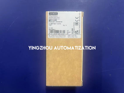 Siemens 3RH1921-1CA10 | SIRIUS Auxiliary Switch Block | 1NO Front Mount | Screw Terminal Contactor Block | Brand New Original-YingZhou Automatization