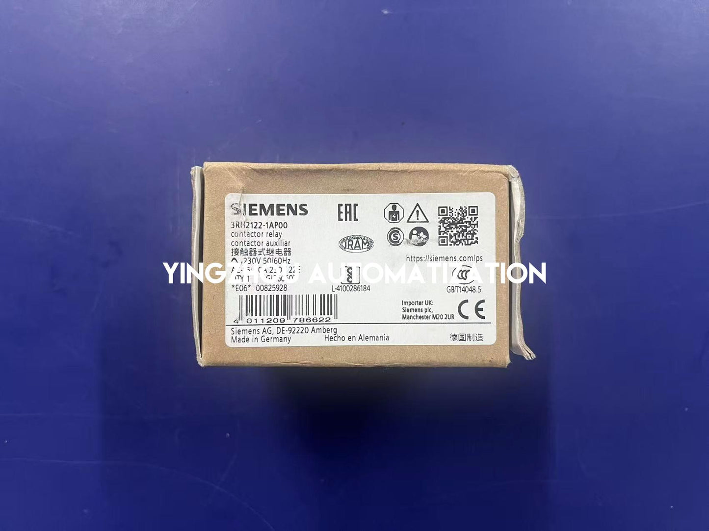Siemens 3RH2122-1AP00 Contactor Relay | SIRIUS 2NO+2NC 230V AC Size S00 | Brand New Original-YingZhou Automatization