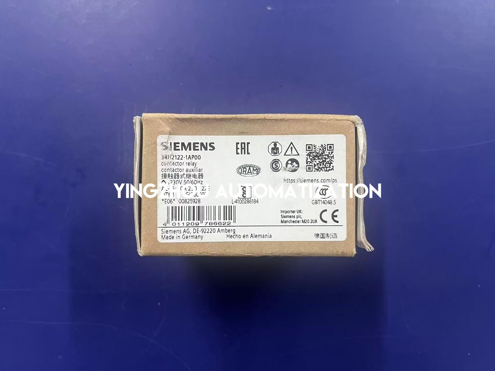 Siemens 3RH2122-1AP00 Contactor Relay | SIRIUS 2NO+2NC 230V AC Size S00 | Brand New Original-YingZhou Automatization