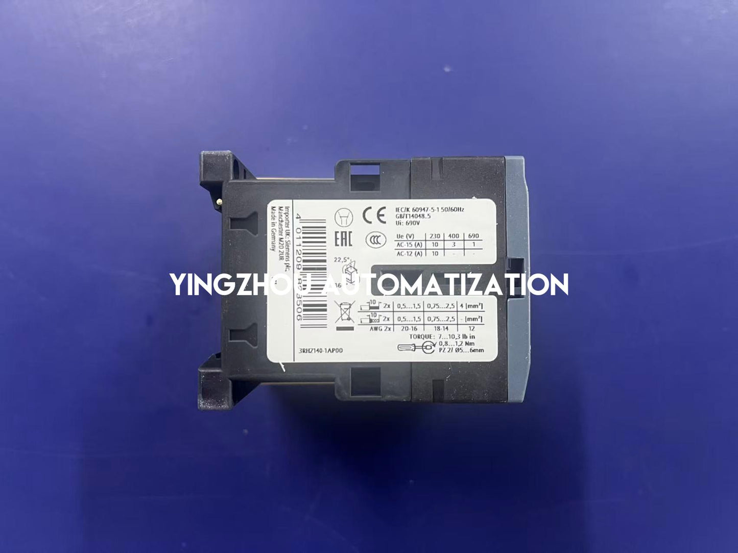 Siemens 3RH2140-1AP00 Contactor Relay | SIRIUS 4NO 230V AC Size S00 | Brand New Original-YingZhou Automatization