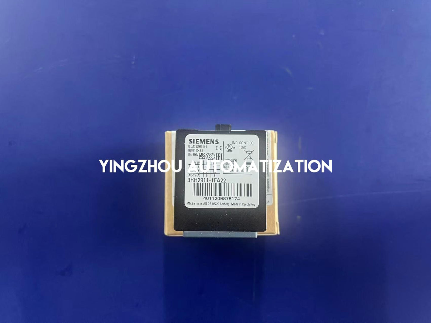 Siemens 3RH2911-1FA22 Auxiliary Switch Block | SIRIUS Series | 2NO + 2NC | Front Mounting | Brand New Original-YingZhou Automatization