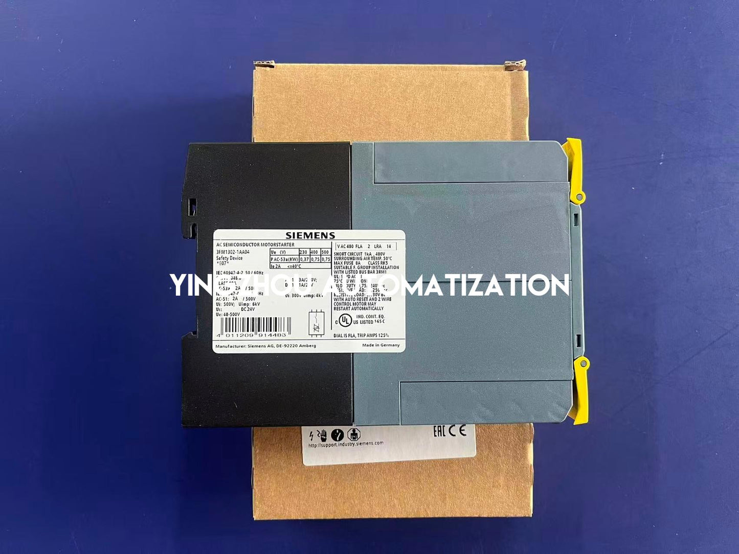 Siemens 3RM1302-1AA04 SIRIUS Motor Starter | Reversing Starter | 0.1 - 0.5A | 24V DC | Screw Terminal | Brand New Original-YingZhou Automatization