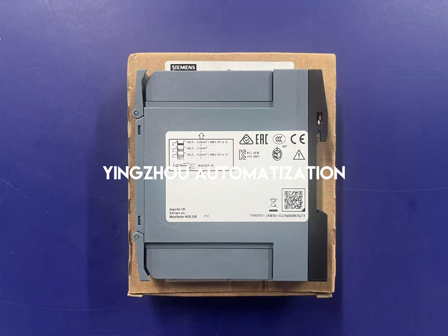 Siemens 3RP2511-2AW30 Timing Relay | SIRIUS Solid-State Time Relay Multi-Function | Brand New Original-YingZhou Automatization