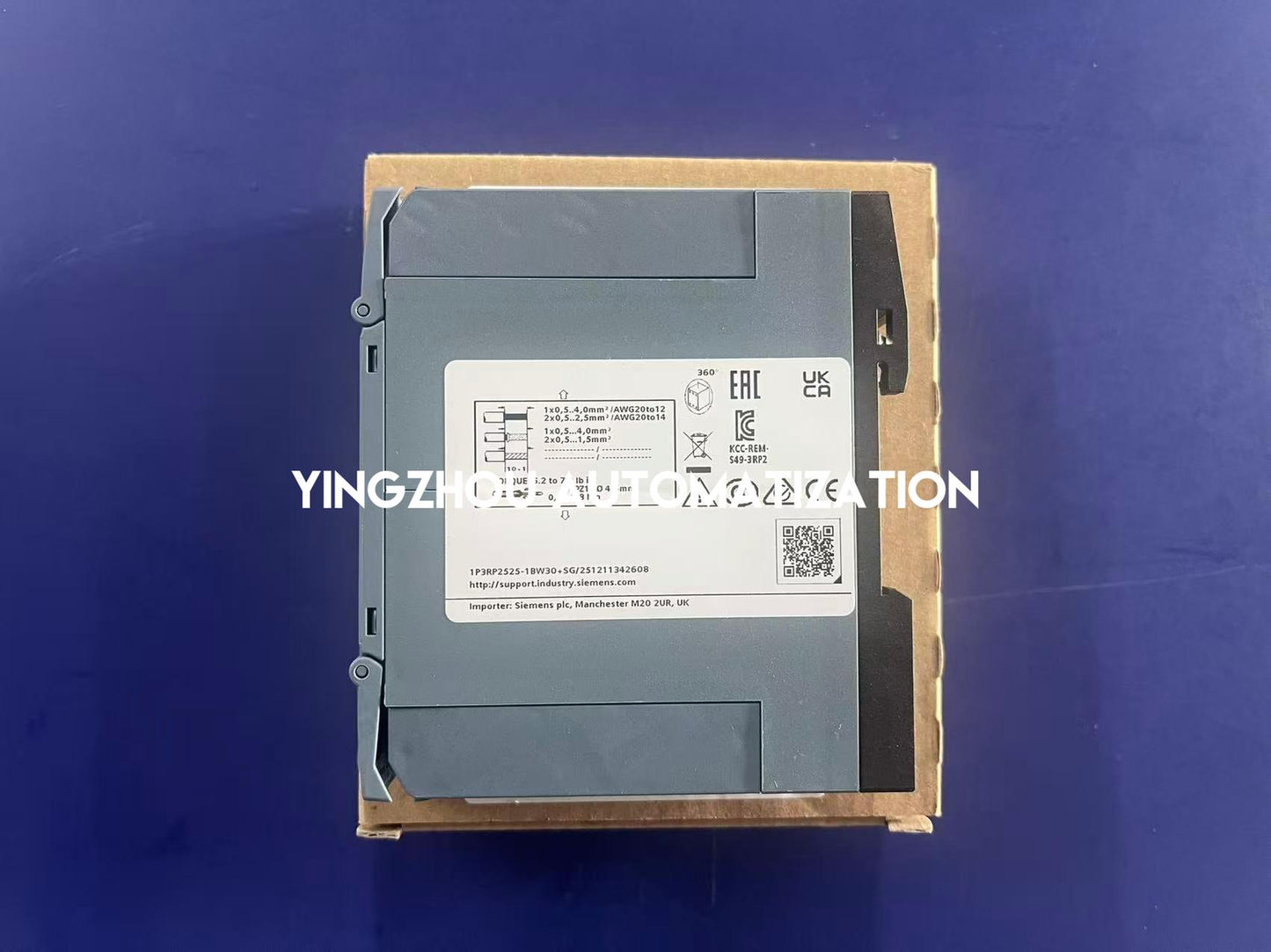 Siemens 3RP2525-1BW30 Timing Relay | SIRIUS Series | Multifunction | Screw Terminals | Brand New Original-YingZhou Automatization