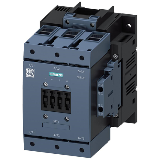 Siemens 3RT1054-6AP36 SIRIUS Power Contactor | 3-Pole 115A 55kW 220-233V AC/DC Auxiliary Bar | Brand New Original-YingZhou Automatization