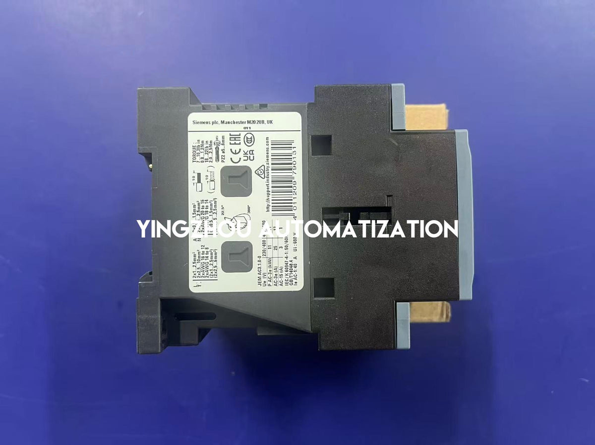 Siemens 3RT2026-1BB40 Power Contactor | SIRIUS 3RT2 25A 11kW 24V DC Size S0 | Brand New Original-YingZhou Automatization