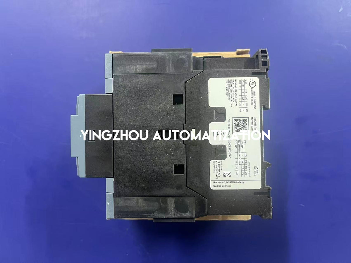 Siemens 3RT2035-1AG20 SIRIUS 41A 110V AC Contactor 3-Pole-YingZhou Automatization