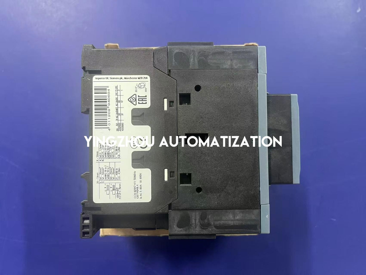 Siemens 3RT2037-1NB30 Power Contactor | SIRIUS 3RT2 65A 30kW 20V-33V AC/DC Size S2 | Brand New Original-YingZhou Automatization