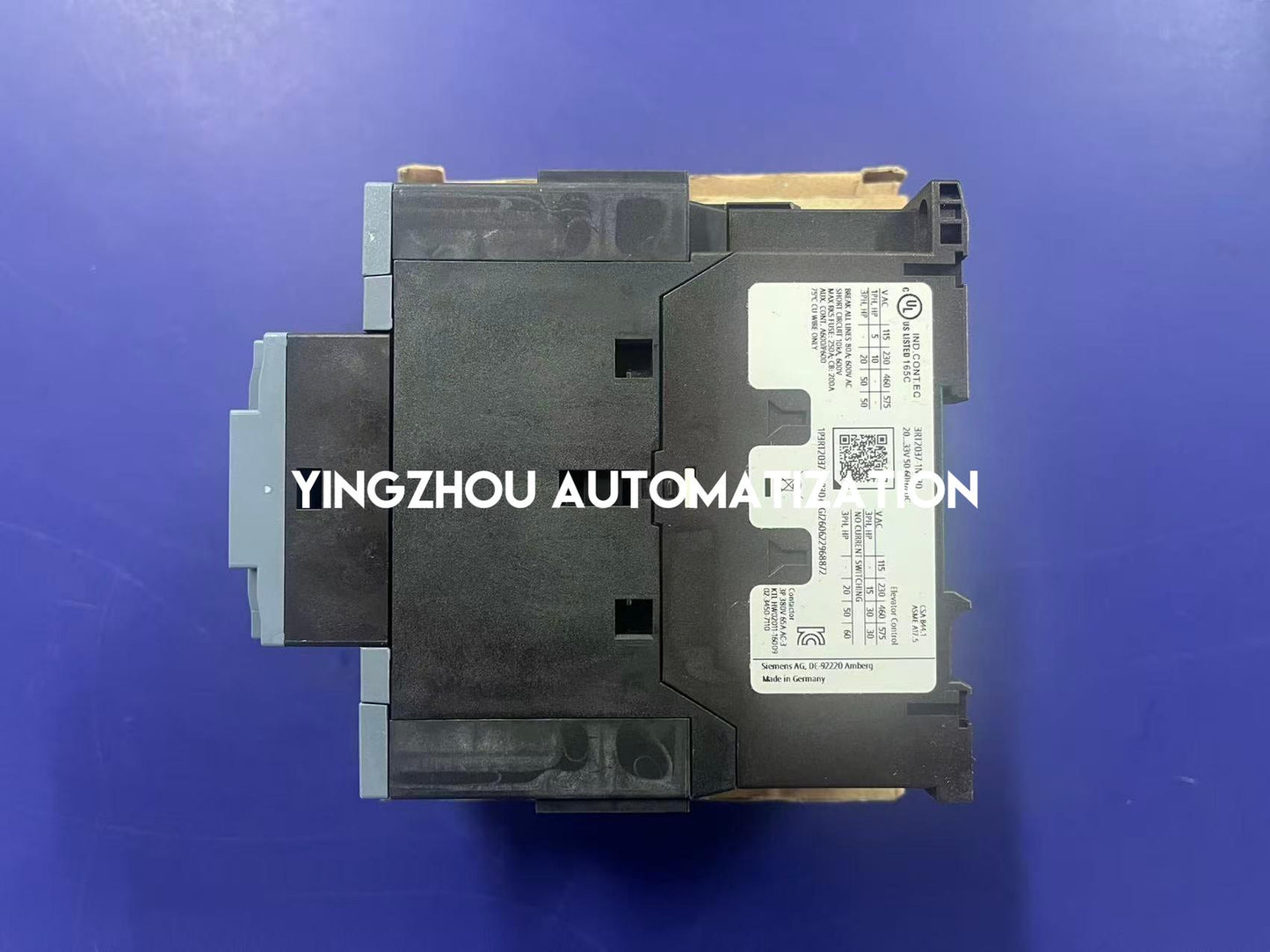 Siemens 3RT2037-1NB30 Power Contactor | SIRIUS 3RT2 65A 30kW 20V-33V AC/DC Size S2 | Brand New Original-YingZhou Automatization
