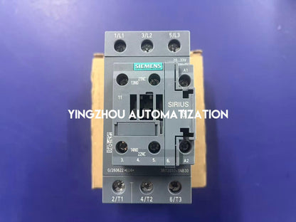Siemens 3RT2037-1NB30 Power Contactor | SIRIUS 3RT2 65A 30kW 20V-33V AC/DC Size S2 | Brand New Original-YingZhou Automatization