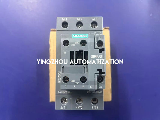 Siemens 3RT2037-1NB30 SIRIUS 65A 30kW 20-33V AC/DC Contactor-YingZhou Automatization