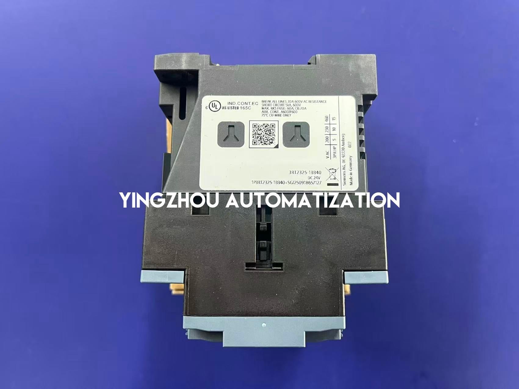 Siemens 3RT2325-1BB40 SIRIUS Contactor | 4-Pole (4 NO) | 35A | 24V DC Control | Screw Terminal | Brand New Original-YingZhou Automatization