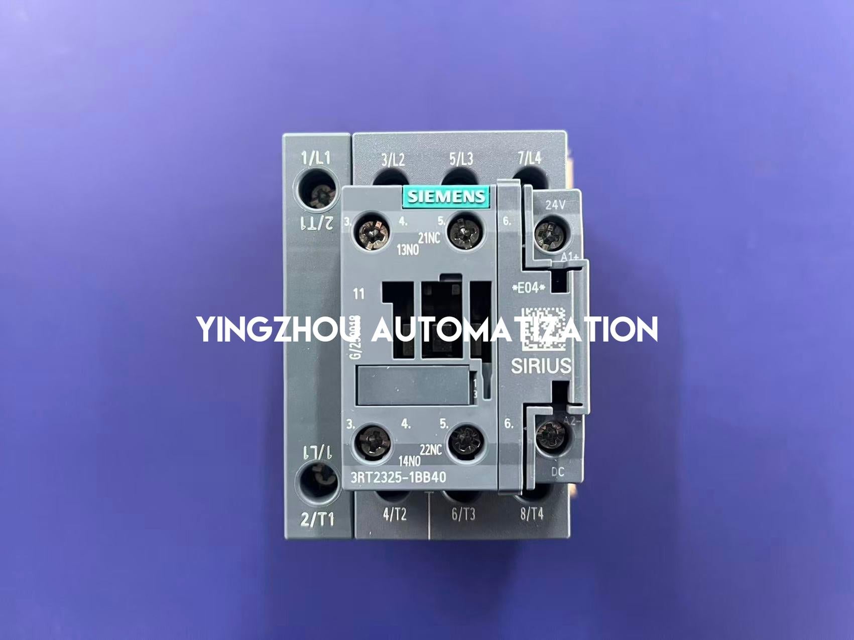 Siemens 3RT2325-1BB40 SIRIUS Contactor | 4-Pole (4 NO) | 35A | 24V DC Control | Screw Terminal | Brand New Original-YingZhou Automatization
