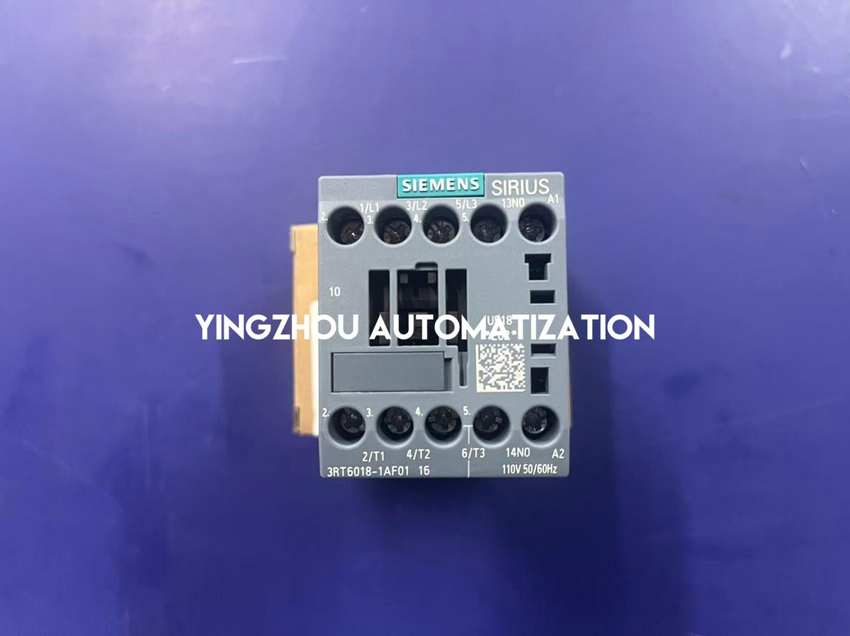Siemens 3RT6018-1AF01 SIRIUS 16A 7.5kW 110V AC Contactor-YingZhou Automatization