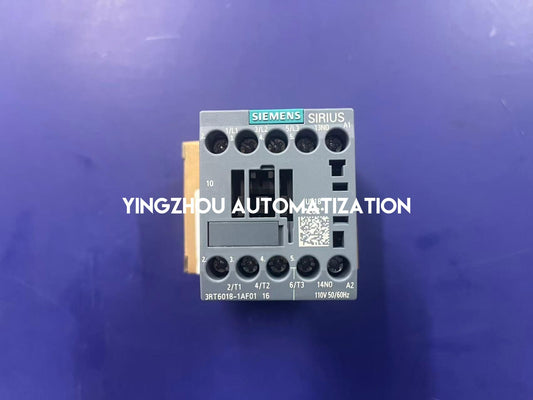 Siemens 3RT6018-1AF01 SIRIUS 16A 7.5kW 110V AC Contactor-YingZhou Automatization