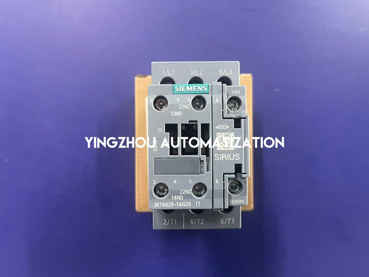 Siemens 3RT6025-1AG20 SIRIUS 17A 110V AC Contactor 3-Pole-YingZhou Automatization