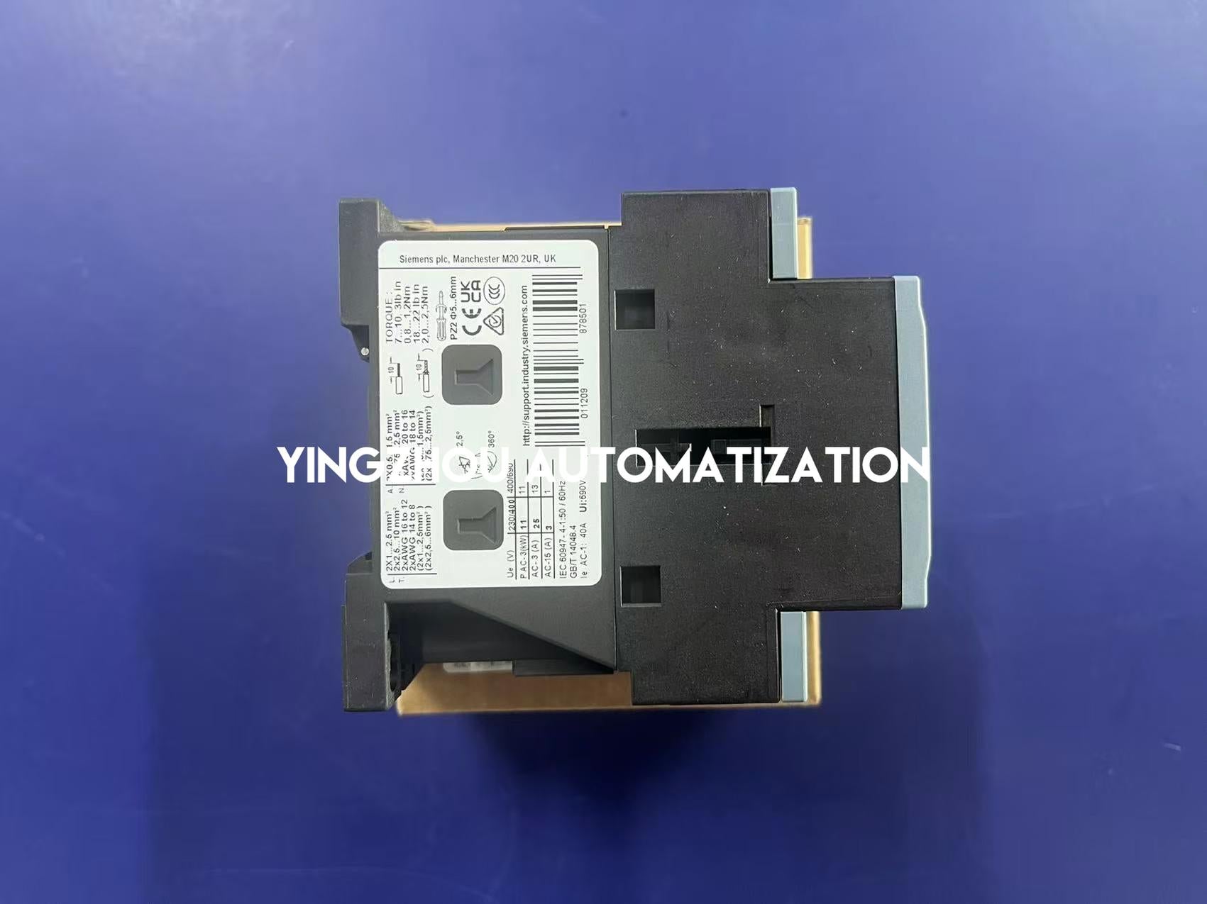 Siemens 3RT6026-1AN20 Contactor | SIRIUS 3-Pole 25A 230VAC Coil AC Contactor | Brand New Original-YingZhou Automatization