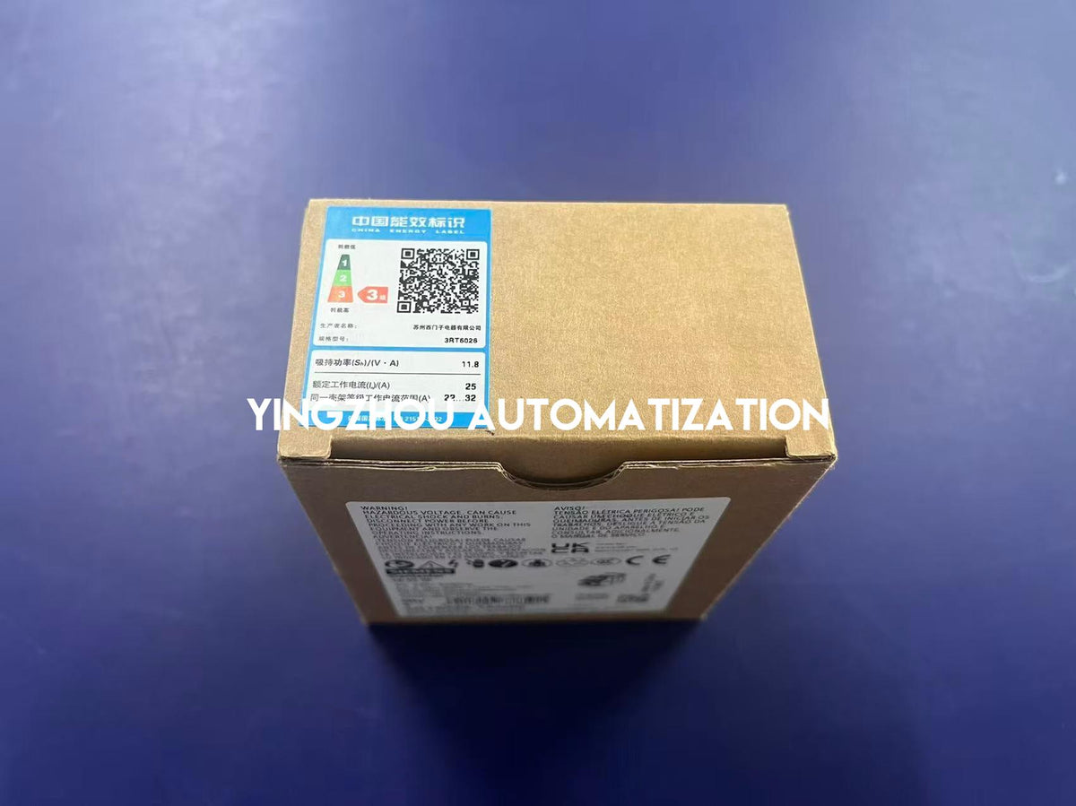 Siemens 3RT6026-1AN20 Contactor | SIRIUS 3-Pole 25A 230VAC Coil AC Contactor | Brand New Original-YingZhou Automatization