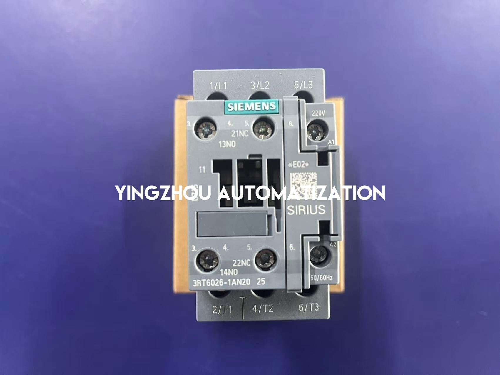 Siemens 3RT6026-1AN20 Contactor | SIRIUS 3-Pole 25A 230VAC Coil AC Contactor | Brand New Original-YingZhou Automatization